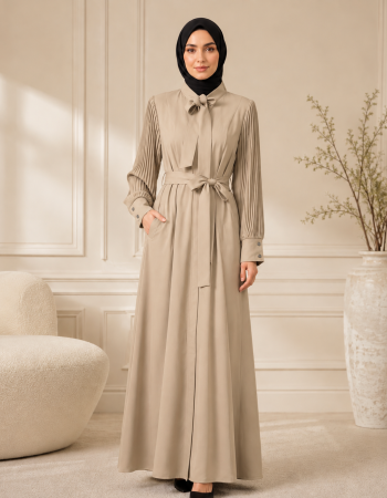 700 عباية بليسة  - بيج