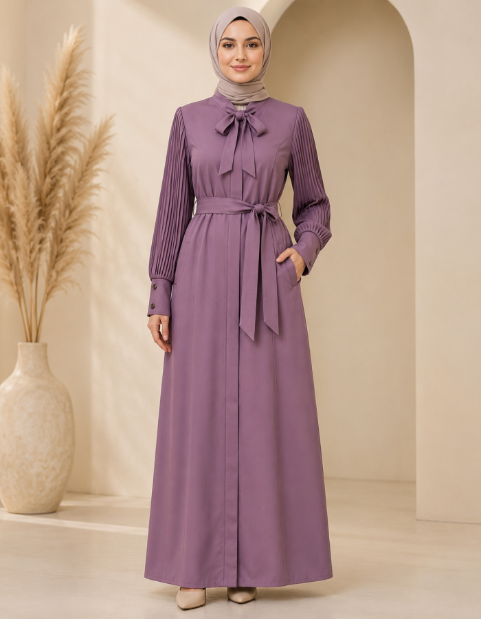 700 عباية بليسة  - موف