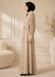 700 عباية بليسة  - Beige