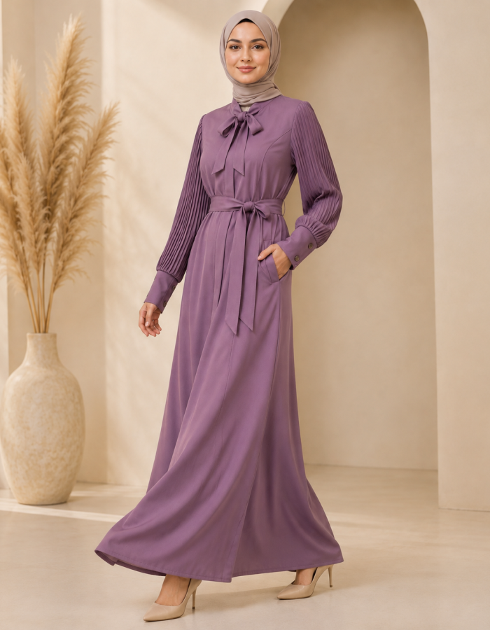 700 عباية بليسة  - موف