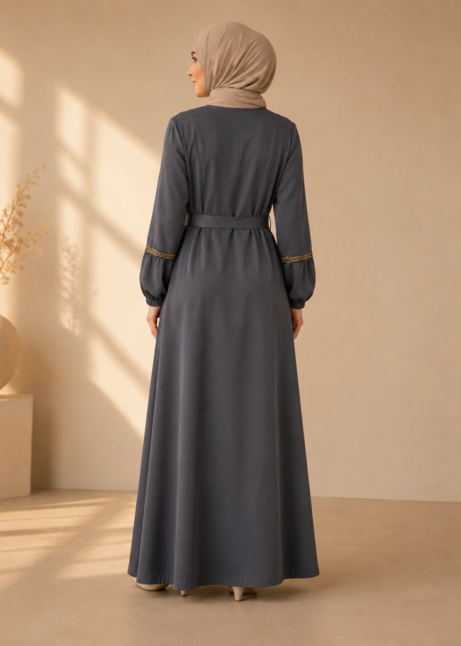 710  عباية كلفة - Anthracite