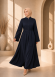 711  عباية كم ستراس - Dunkelblau