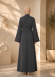 711  عباية كم ستراس - Anthracite