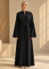 714  عباية كلفة قوس - black