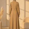 715  عباية صدر ردة - Beige