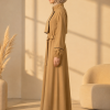 715  عباية صدر ردة - Beige