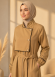 715  عباية صدر ردة - Beige