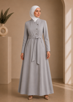 1242 مانطو جاكوار كبسون - فضي