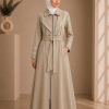 1244 مانطو برادا  - Beige