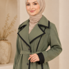 1247 مانطو جاكور أزرار - زيتي