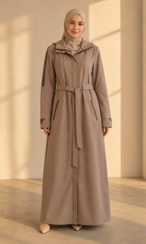 1250  مانطو براشوت - beige