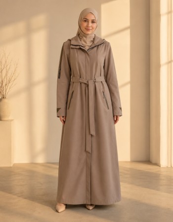 1250  مانطو براشوت - بيج
