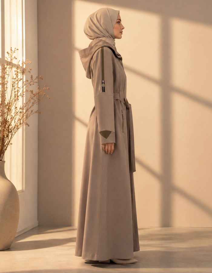 1250  مانطو براشوت - بيج