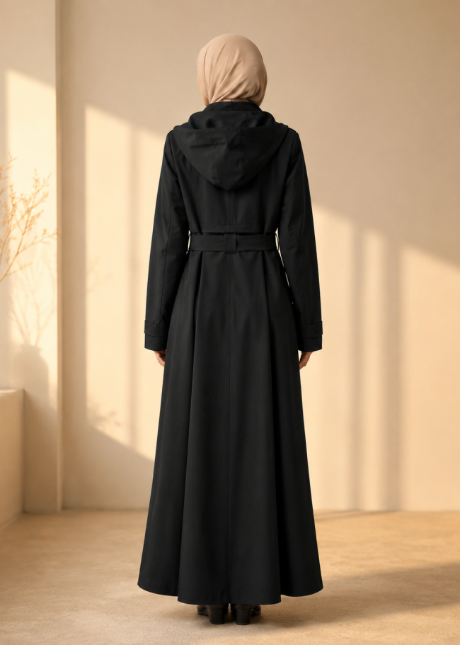 1250  مانطو براشوت - Schwarz