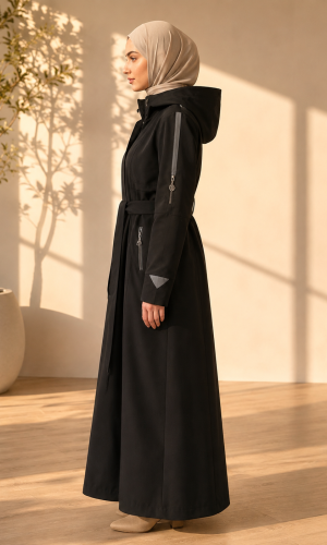 1250  مانطو براشوت - Schwarz