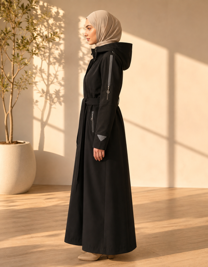 1250  مانطو براشوت - black