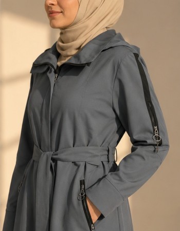 1250  مانطو براشوت - فضي