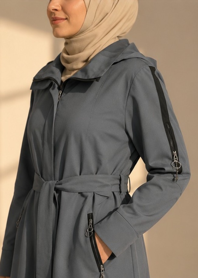 1250  مانطو براشوت - فضي