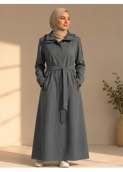 1250  مانطو براشوت - فضي
