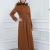 مانطو جوخ نسائي أنيق كبشون متحرك  1300 taba