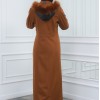 مانطو جوخ نسائي أنيق كبشون متحرك  1300 taba