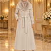 1400 مانطو جوخ كم كسرات - Mausgrau