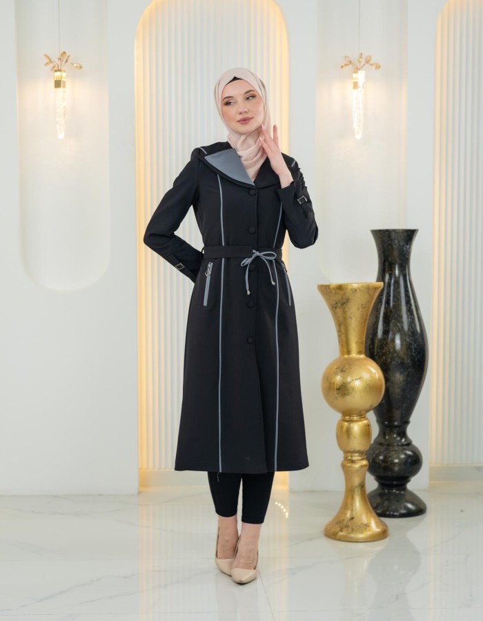 1243  ترانشكوت قبة و نص - Schwarz