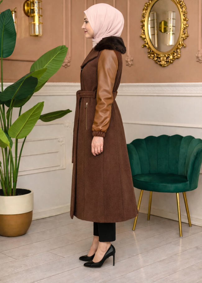 trençkot 1364 - بني