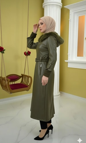 ترانشكوت جلد مبطن 1379 - زيتي