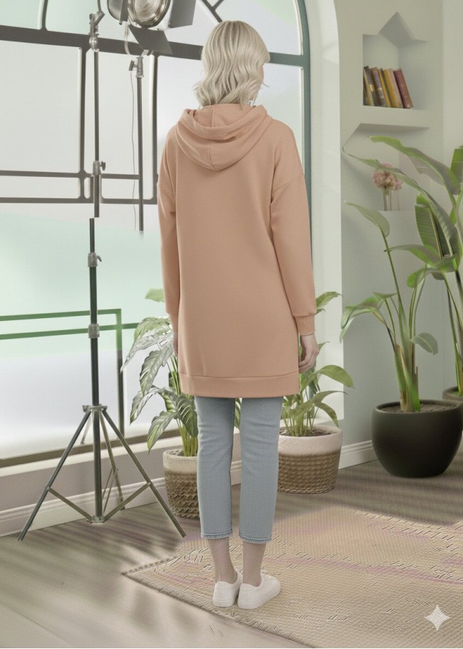 101 تونيك كبيشون طويل - بيج