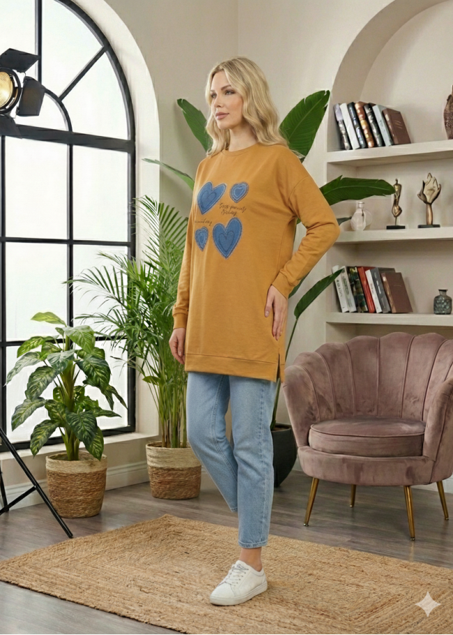 102 تونيك 4قلوب  - Tabak