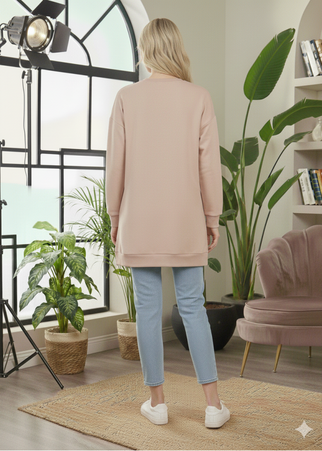 105 تونيك 5 قلوب  - بيج