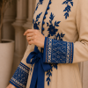 قفطان كريب 4127  - Babyblau