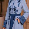 قفطان كريب 4127  - Blau