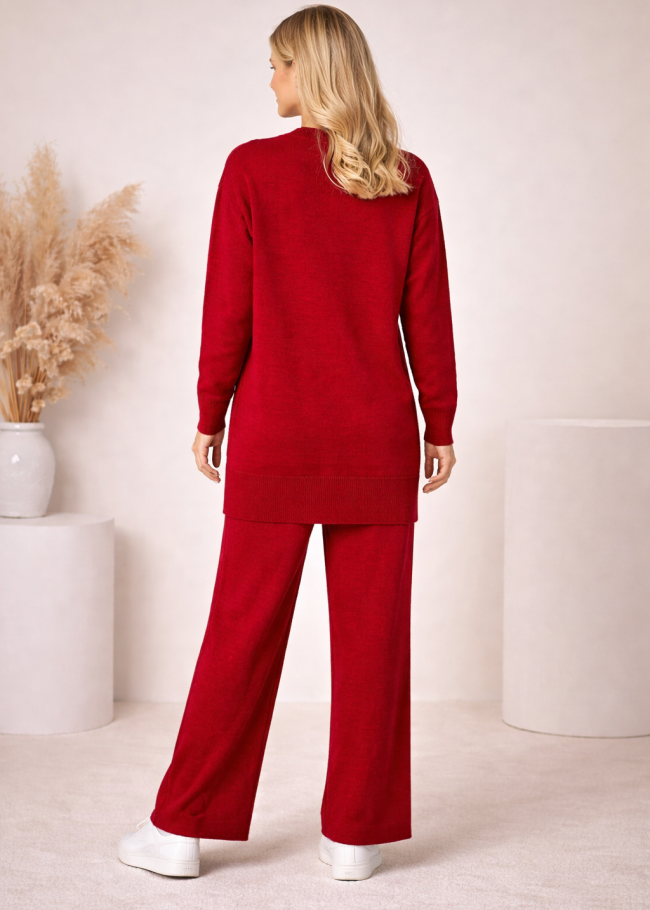 4200 طقم تريكو بكلة - Bordeaux