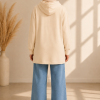 4309 طقم طلعة الو - Beige