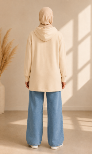 4309 طقم طلعة الو - Beige