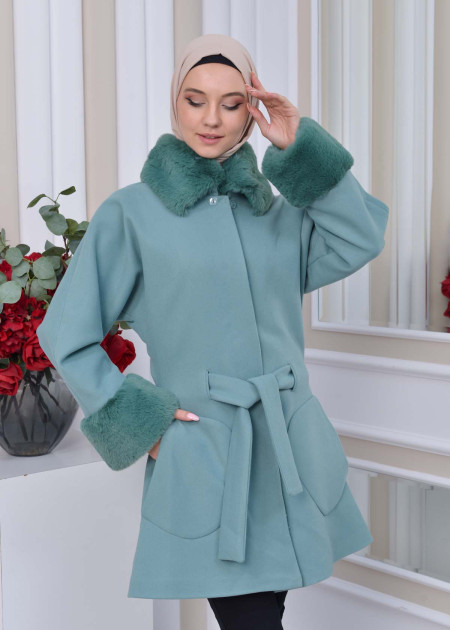 na.e Shawl Collar Short Coat 新品 Italian Wool Shawl Collar Belted Coat | Karen Millen