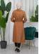 BELT PARACHUTE WOMEN'S WINTER  TRENCH COAT 1342 taba