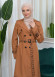 BELT PARACHUTE WOMEN'S WINTER  TRENCH COAT 1342 taba
