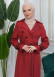 ترانشكوت نسائي باراشوت شتوي  1342 Bordo