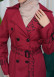 ترانشكوت نسائي باراشوت شتوي  1342 Bordo