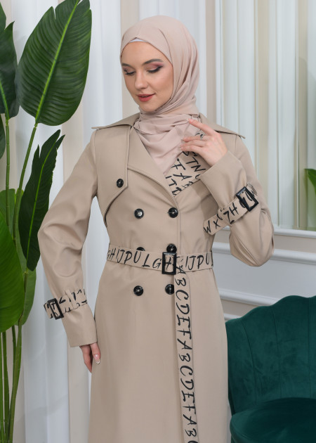 BELT PARACHUTE WOMEN'S WINTER TRENCH COAT 1342 Bej