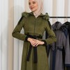 ترانشكوت شاموا نسائي شتوي 1341 Haki