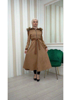 ترانشكوت شاموا نسائي شتوي 1341 - بيج