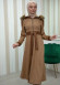 ترانشكوت شاموا نسائي شتوي 1341 Bej