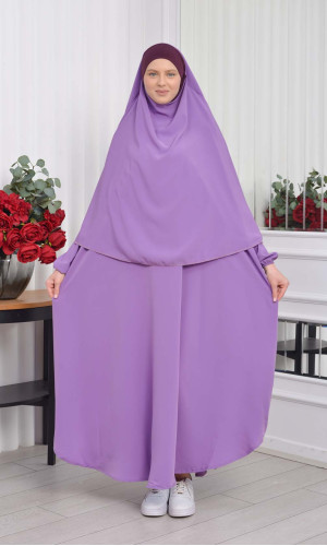 شرشف قطعتين موديل فراشة 826 - ليلك