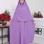 Zweiteiliges Scharia-Kleid Set mit Khimar 826 - Flieder