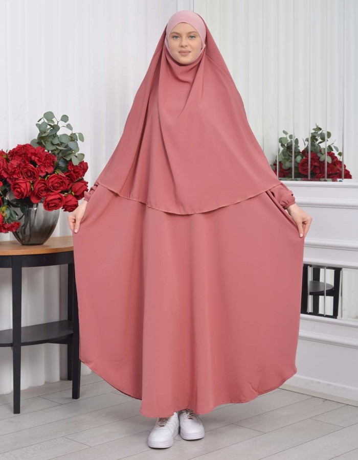 شرشف قطعتين موديل فراشة 826 Açık Pembe