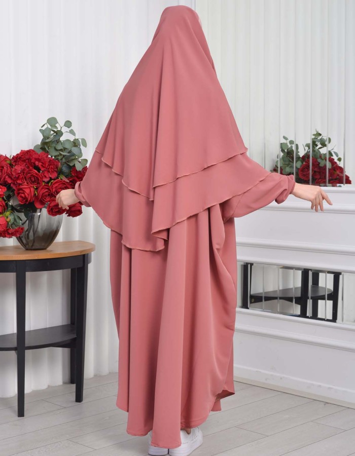 شرشف قطعتين موديل فراشة 826 Açık Pembe